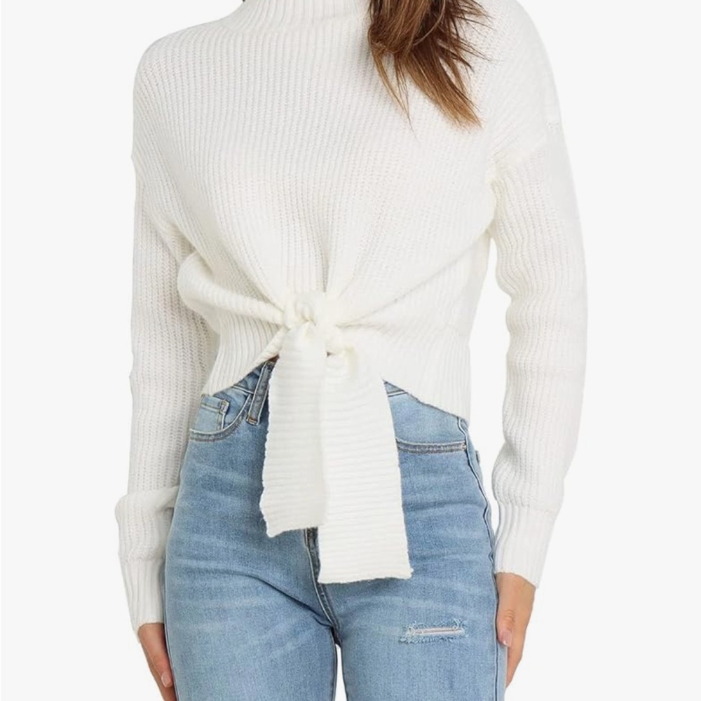 Women's White Sweater